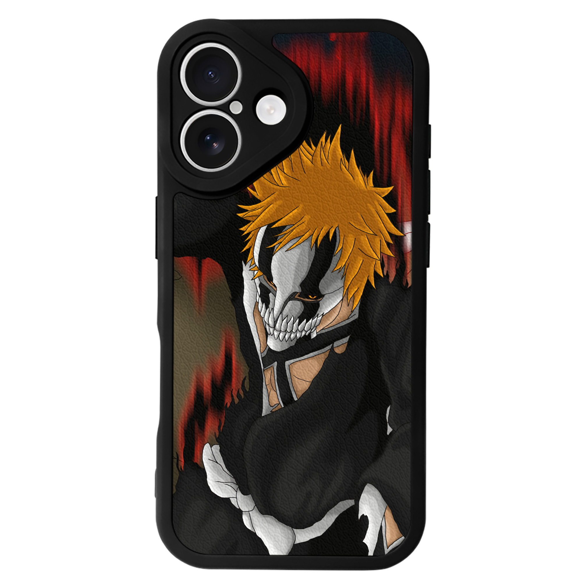 （画像用） ブリーチ BLEACH 【iPhone 16シリーズ対応】シリコンスマホケース（レザー調） 材質：シリコン